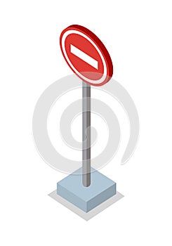 Do Not Enter - Traffic Sign
