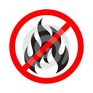 Do not make fire sign