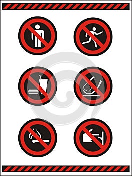 Do not symbols