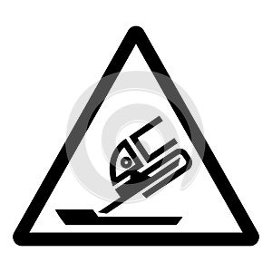 Do Not Use For Face Grinding Symbol Sign ,Vector Illustration, Isolate On White Background Label .EPS10