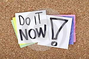 Do it now, time for action concept note