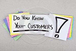 Do You Know Your Customers photo