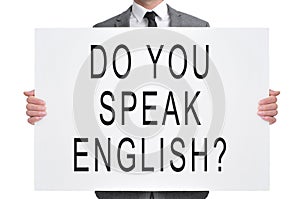 Do you speak english?