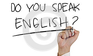 Do You Speak English, Concept Typography
