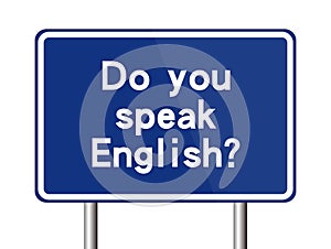 Do you speak English sign