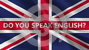 Do You Speak English - Texture Flag 001