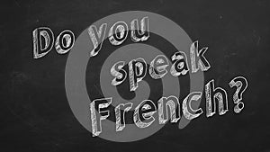 Do you speak French?