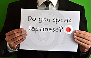 Do you speak Japanese