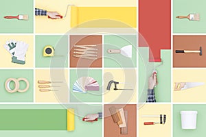 Do it yourself tools mosaic