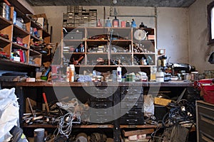 Do-it-yourselfer`s work table