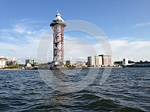 Dobbins landing, Bicentennial Tower, Erie PA