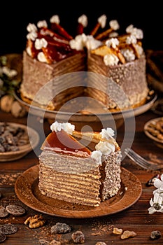 Dobosh Hungarian cake