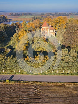 Dobra castle in Dobra