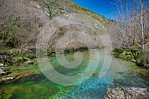 Dobra River, Cangas de Onís, Asturias, Spain