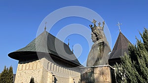 Dobrovat Monestery - Stephen the Great Monument - Iasi - Moldova