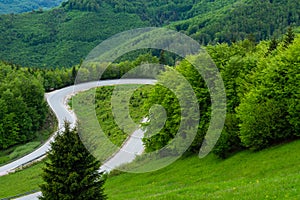 Dobsinsky kopec , mountain pass, landscape, nature, viewpoint, forest, Slovakia, Europe