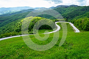 Dobsinsky kopec , mountain pass, landscape, nature, viewpoint, forest, Slovakia, Europe