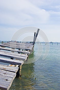 Dock in Cancun