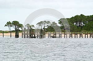 Dock at Cape Lookout