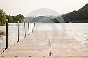 Dock on the Connecticut River