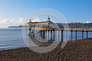 Dock of Frutillar, in Chile