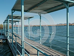 Dock at Lake Havasu, Arizona