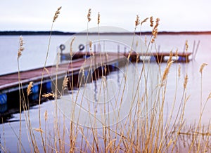 Dock for pleasure and fishing boats