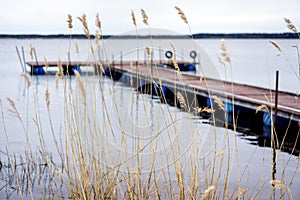 Dock for pleasure and fishing boats