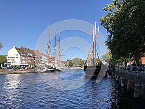 Dock \'Ratsdelft\' in Emden Germany