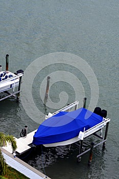 Docked Boat photo