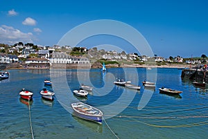 Docked Boats.