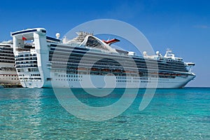 Docked Cruise Ship photo