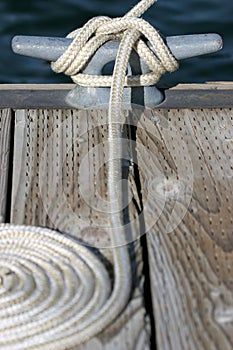 Docked at the marina