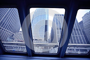 Docking in lower manhattan