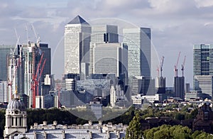 Docklands from Greenwich