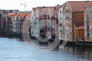 The docks of Trondheim photo