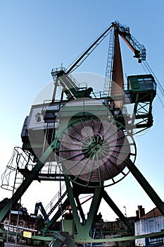 Dockside crane