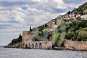 Dockyard and arsenal in Alanya, Turkey