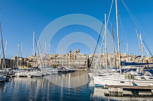 Dockyard Creek in Senglea, Malta