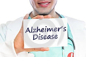 Doctor Alzheimers disease Alzheimer Alzheimer`s ill illness healthy health
