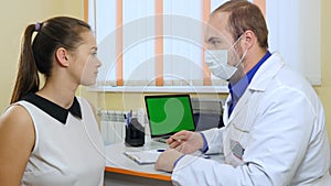 Doctor Checking Patient's Throat