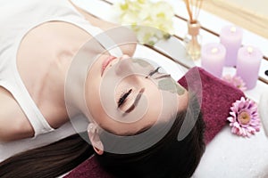 The doctor is a cosmetologist for the procedure of cleansing and