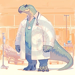 The Doctor is in - Edmontosaurus Edition