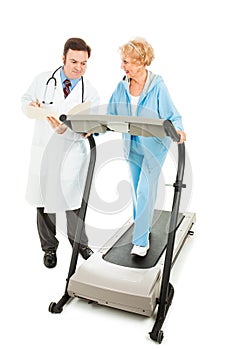 Doctor Evaluates Senior Fitness