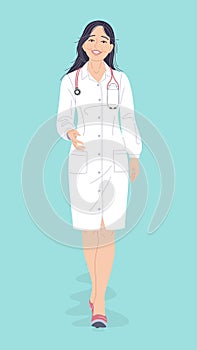 Doctor Female Character Full Length