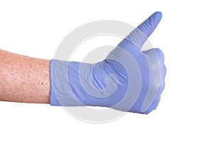 Doctor Giving Thumbs Up Sign