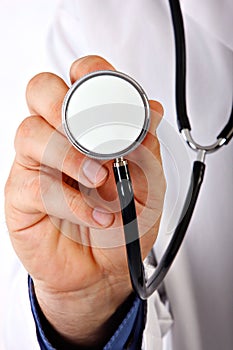 Doctor Hand Held Stethoscope