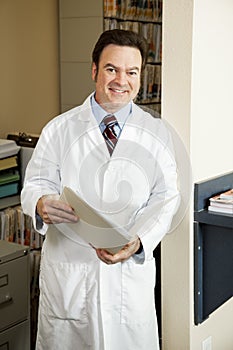 Doctor In His Office