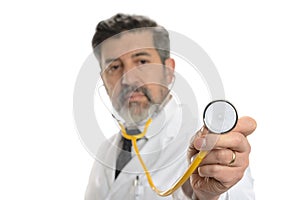 Doctor holdind a stethoscope