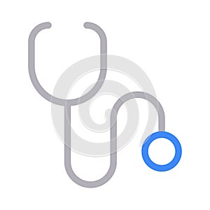 Doctor colour line vector  icon